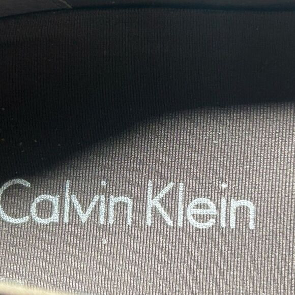 Calvin Klein Brown Casual Slip On Comfort Shoe Size 8.5 Work Athletic Career - Picture 10 of 11